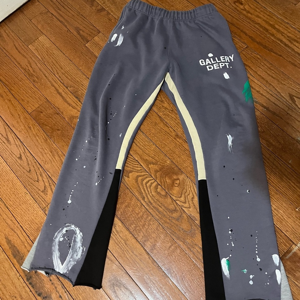 Gallery Dept mens Gray Artistic Bottoms slightly used